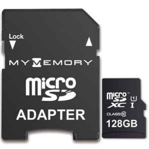 MyMemory 128GB Micro SD Karte (SDXC) UHS-I U1 + Adapter - 90MB/s