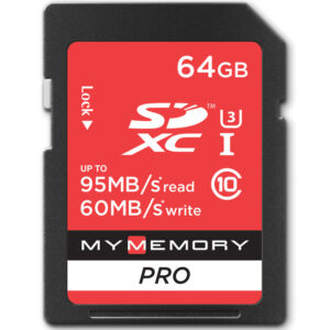 MyMemory 64GB Pro SD card (SDXC) UHS-I U3 - 95MB/s