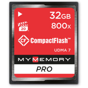 MyMemory 32GB PRO 800X Compact Flash Karte - 120MB/s