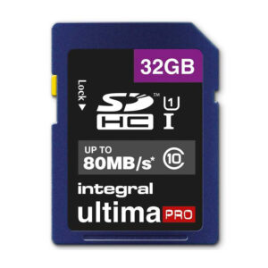Integral 32GB Ultima Pro SDHC Karte UHS-I U1 Class 10 - 80MB/s