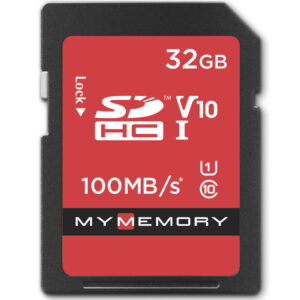 MyMemory 32 GB V10 Hochgeschwindigkeits-SD-Karte (SDHC) UHS-1 U1 - 100 MB/s