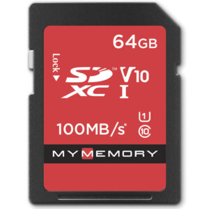 MyMemory 64GB V10 Hochgeschwindigkeits-SD-Karte (SDXC) UHS-1 U1 - 100MB/s