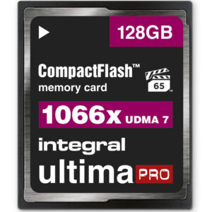 Integral 128GB 1066X Ultima PRO Compact Flash Card - 160MB/s