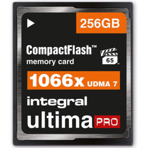 Integral 256GB 1066X Ultima PRO Compact Flash Card VPG-65 UDMA-7 - 160MB/s