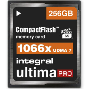 Integral 256GB 1066X Ultima PRO Compact Flash Card - 160MB/s