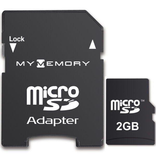 MyMemory 2GB Micro SD Karte + Adapter