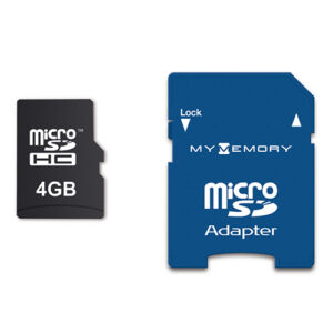 MyMemory 4GB Micro SD Karte (SDHC) + Adapter