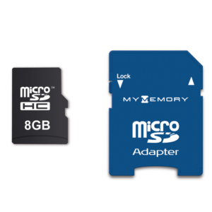 MyMemory 8GB LITE Micro SD Karte (SDHC) + Adapter