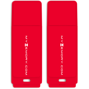 MyMemory PLUS 64GB 120MB/s USB 3.0 Flash-Laufwerk - Rot - 2er Pack