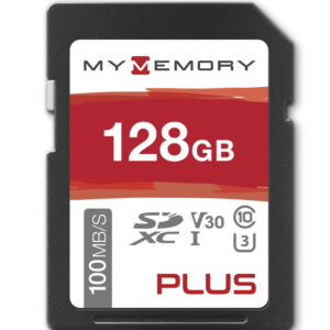 MyMemory PLUS 128 GB V30 SD-Karte (SDXC) UHS-1 U3 - 100 MB/s