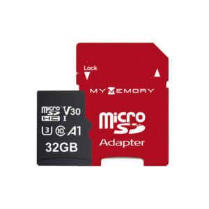MyMemory PLUS 32GB V30 Micro SD Karte (SDHC) A1 UHS-1 U3 + Adapter - 100MB/s