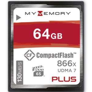MyMemory PLUS 64GB 866X Compact Flash Karte - 130MB/s