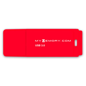 MyMemory 128GB 3.0 USB Flash-Laufwerk - Rot - 100MB/s