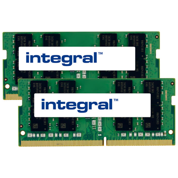 Integral 16GB (2x 8GB) 2400MHz DDR4 SODIMM Laptop Memory Module Kit
