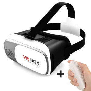 VR Case 2 Virtual Reality 3D Brille mit Bluetooth Controller