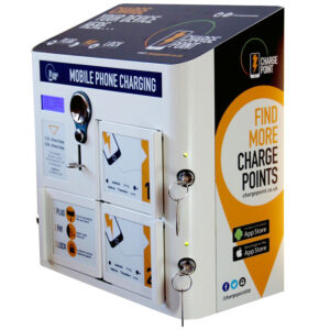 Charge Point Mobile Phone Charging Kiosk Pay to Use (GBP)