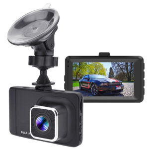 WDR 1080p Car Dash Camera (T418) - Schwarz