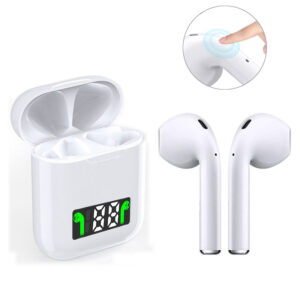 True Wireless PRO In-Ear Touch Control Bluetooth 5.0 Earphones with Charging Case - White
