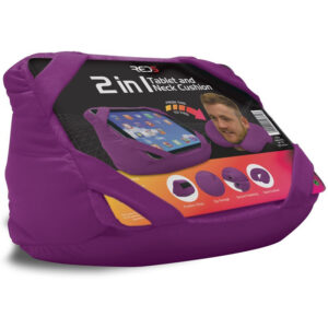 The Source 2-in-1 Tablet and Neck Cushion - Purple