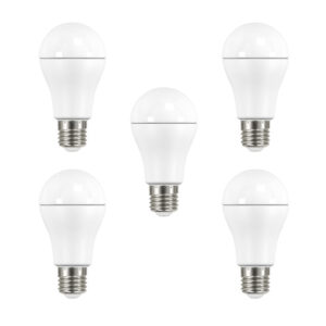 Integral GLS LED Classic Globe E27 13W (100W) 2700K Non-Dimmable Frosted Lamp - 5 Pack
