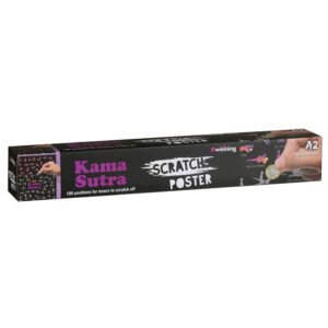 Scratch Poster A2 Size - Kama Sutra