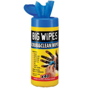 Big Wipes Scrub & Clean Wipes - 40 Wipes