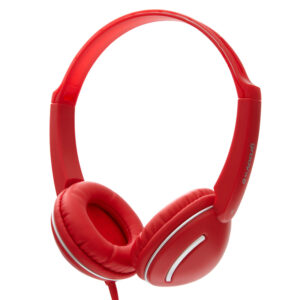 Groov-e GV897/BE Streetz Kopfhörer mit Lautstärkeregelung - Rot