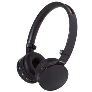 Groov-e Wave Wireless Bluetooth Headphones with Mic - Black