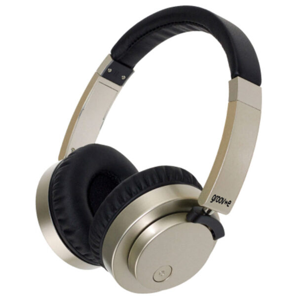 Groov-e Fusion Drahtloser oder drahtgebundener Stereo Kopfhörer - Gold