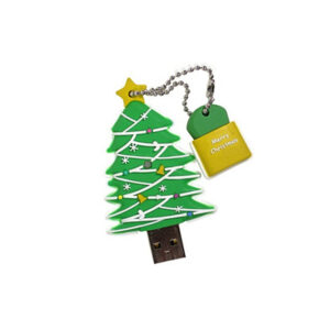 Weihnachtsbaum USB Stick + Weihnachts -Hits Compilation