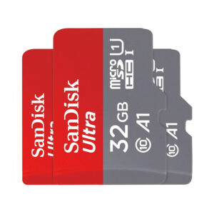 SanDisk 32GB Ultra Android Micro SD Karte (SDHC) UHS-I + Adapter - 3er Pack