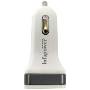 Infapower Dreifach USB Auto-ladegerät 4200 mAh - Weiß