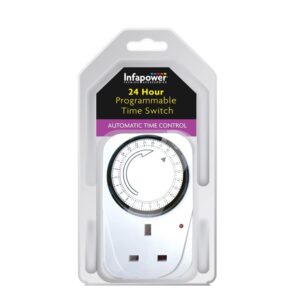 Infapower Programmable 24-Hour Timer Switch