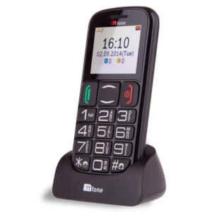 TTfone Mercury 2 Big Button Unlocked Sim Free Mobile Phone - Black (TT200 )