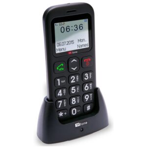 TTfone TT450 Astro Big Button Candy Bar Sim Free Mobile Phone - Black