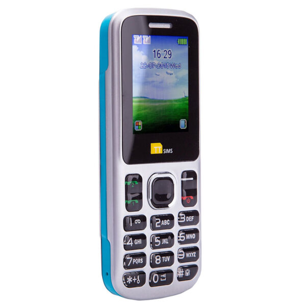 TTsims TT130 Sim Free Dual Sim Mobile Phone - Blue