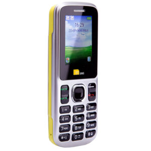 TTsims TT130 Sim Free Dual Sim Mobile Phone - Yellow