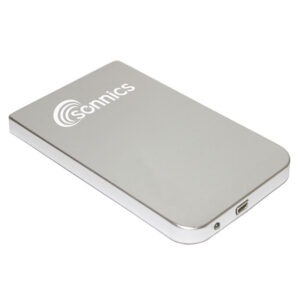 Sonnics 250GB USB 2.0 Externe 2.5" Festplatte - Silber