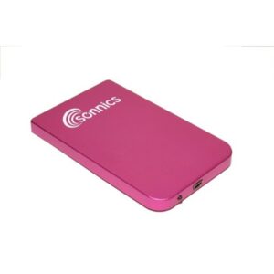 Sonnics 250GB USB 2.0 Externe 2.5" Festplatte - Pink