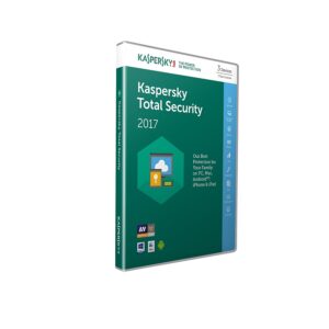 Kaspersky Total Security 2017 3 Devices 1 Year - Frustration Free Packaging
