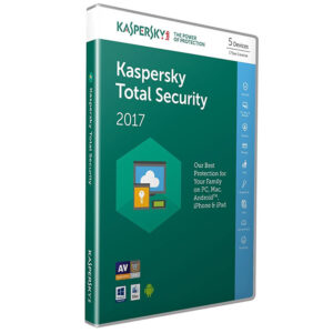 Kaspersky Total Security 2017 5 Geräte - Für PC/Mac/Android 1 Jahr