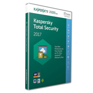 Kaspersky Total Security 2017 10 Geräte - Für PC/Mac/Android 1 Jahr