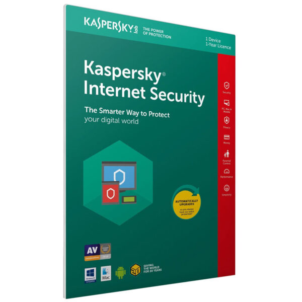 Kaspersky Internet Security 2018 1 Device 1 Year - FFP