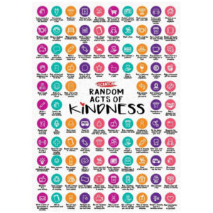 Scratch Poster A2 Size - 100 Random Acts of Kindness