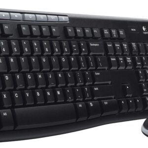 Logitech MK270 Combo kebellose Tastatur und Maus (QWERTY)