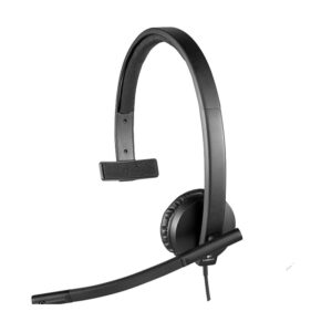 Logitech H570E Mono Headset - Black