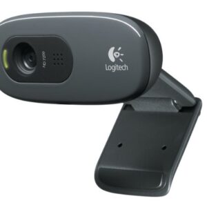 Logitech C270 HD Webcam - Schwarz