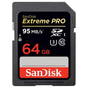 SanDisk 64GB Extreme Pro SD Karte (SDXC) - Class 1 UHS