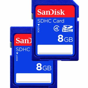 SanDisk 8GB SD Card (SDHC) - 45MB/s - 2 Pack