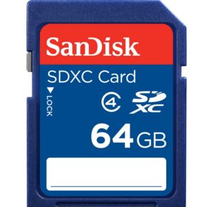 SanDisk 64GB SDXC Karte Class 4 - 15MB/s